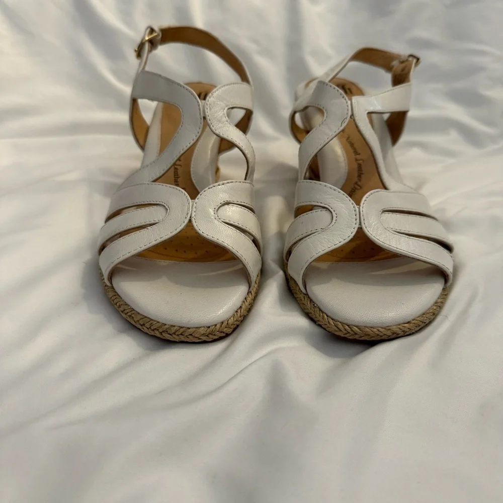 NWOT Söfft Norma Slingback Espadrille Platform Wedge Sandal